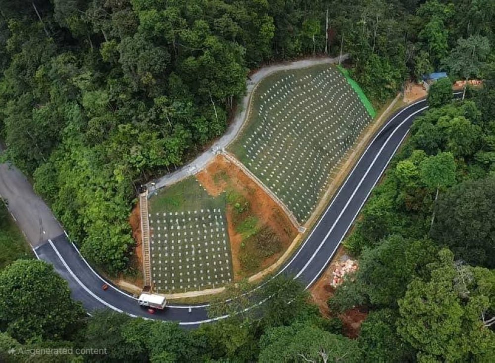 Infrasel turut mengaplikasikan BIM dalam kerjakerja pemulihan cerun di tapak operasi.
