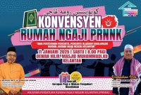 Konvensyen Rumah Ngaji yang akan berlangsung Sabtu ini.