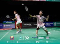 Beregu campuran negara, Goh Soon Huat - Shavon Lai Jemie memulakan kempen awal musim Siri Jelajah Persekutuan Badminton Dunia (BWF) langkah kanan pada Rabu.