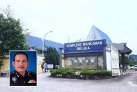 Perintah tahanan reman ke atas suspek berusia 43 tahun itu dikeluarkan Majistret, Nor Syaliati Mohd Sobri di Mahkamah Majistret Ayer Keroh, di sini pada Khamis. Gambar kecil: Md Nazri