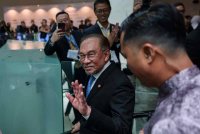 Perdana Menteri, Datuk Seri Anwar Ibrahim ketika di majlis peluncuran Forum Ekonomi Malaysia 2025 ketika di Pusat Konvensyen Kuala Lumpur (KLCC), pada Khamis. Foto Bernama