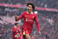 Danns antara penjaring buat Liverpool ketika berdepan Accrington di Anfield pada Sabtu. Foto Agensi