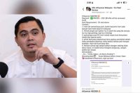 Dr Akmal mendedahkan hantaran iklan daripada pihak tertentu yang menawarkan upah kepada influencer bagi menghentam beliau di laman Facebook.