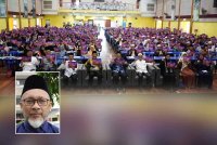 Seminar Internasional Rahsia Hafal al-Quran Sebulan bersama Pesantren Karantina Tahfiz Nasional Indonesia diadakan di Kolej Mara Seremban pada 11 Januari lalu. Gambar kecil: Faudzinaim