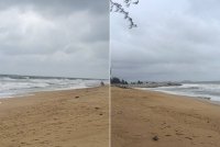 Keadaan Pantai Sura kembali sepi susulan larangan terhadap aktiviti mengutip kerang di pesisir pantai tersebut.