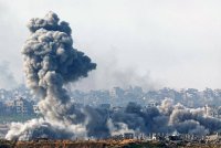 Israel terus memperhebatkan kempen pengeboman ke atas Gaza. Foto AFP