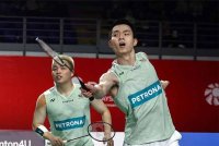 Aaron-Wooi Yik mara suku akhir Terbuka India Super 750.