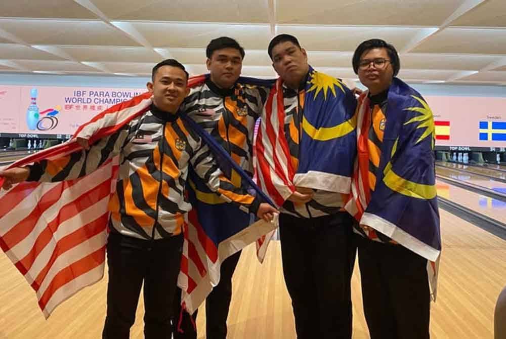 Malaysia sambar perak di Kejohanan Dunia Boling Para IBF 2025