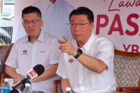 Kor Ming ketika bercakap kepada pemberita di Ipoh pada Ahad.