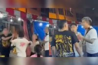 Video pergaduhan terbabit didapati tular dan siasatan mendapati kejadian berlaku berlaku pada jam 11.30 malam.