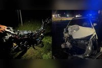 Seorang pemuda maut selepas motosikal yang ditunggangnya hilang kawalan sebelum berlanggar dengan sebuah kereta dalam kejadian di kilometer 23.5 Jalan Melawi- Kuala Besut dekat Kampung Dalam Rhu di Pasir Puteh pada Khamis. Foto PDRM