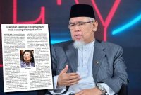 Laporan Sinar Harian berhubung saranan bekas Menteri Perdagangan Antarabangsa dan Industri, Tan Sri Rafidah Aziz mengenai pembangunan semula Gaza. (Mohd Azmi)