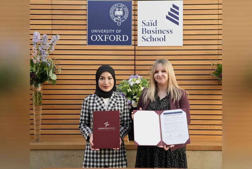 USANITA, Universiti Oxford tandatangani MoU perkasa pendidikan eksekutif Malaysia