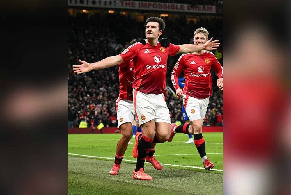 Maguire wira Manchester United di Old Trafford