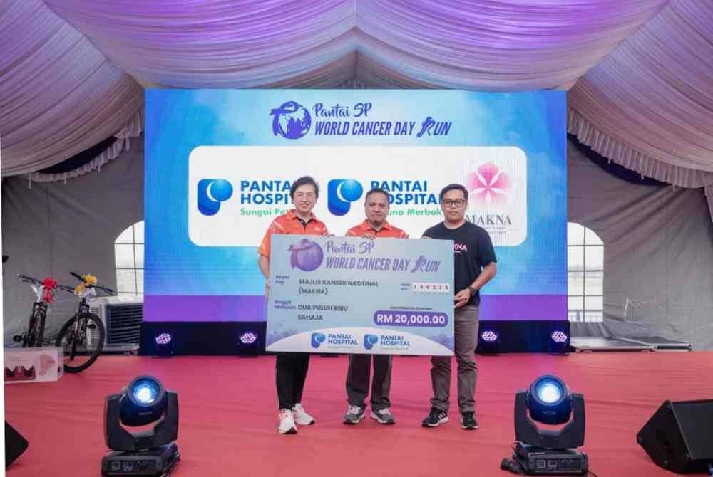 Larian amal Pantai SP World Cancer Day Run 2025 kumpul RM20,000