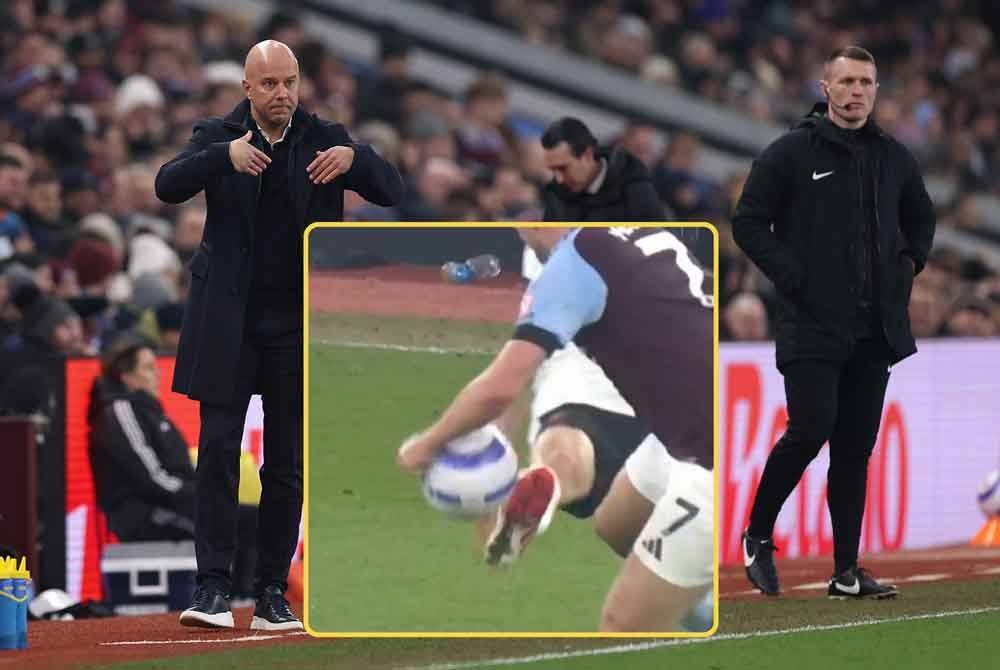 VAR tak dapat campur tangan insiden handball di Villa Park