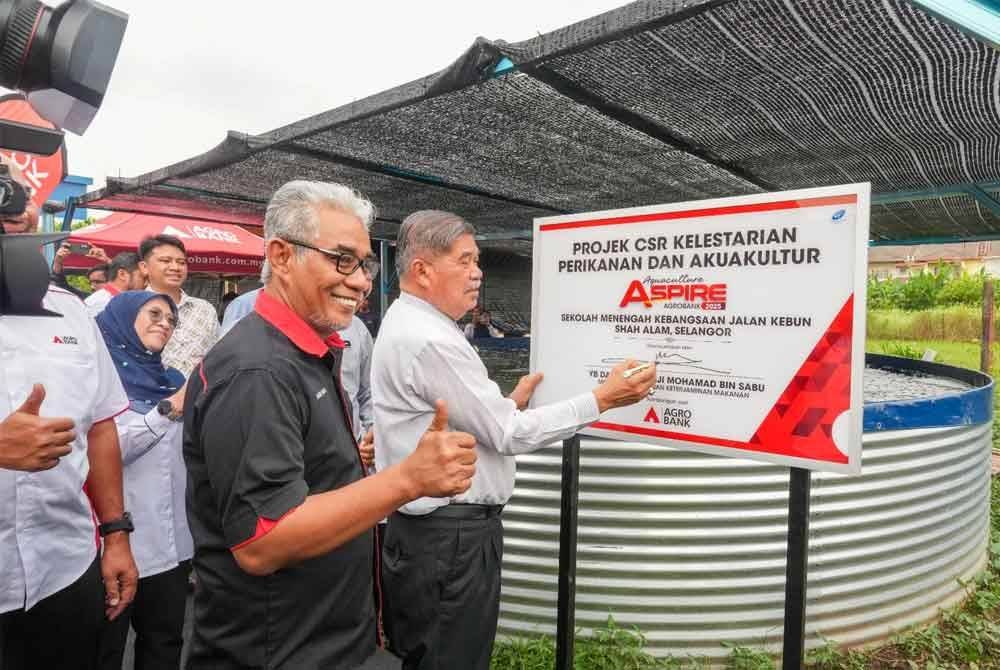 Agrobank pupuk minat pelajar dalam bidang akuakultur melalui teknologi bioflok