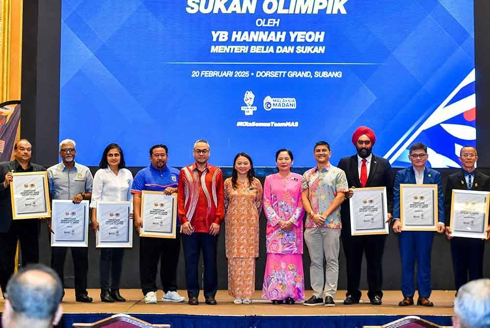 RM20 juta diperuntukkan bagi pembangunan lapan jenis sukan Olimpik