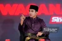 Syed Saddiq ketika dalam program Wacana Sinar edisi 474 bertajuk ‘Betulkah Akta PSB Hendak Pinggirkan Rakyat?’ pada Selasa. FOTOFOTO: SINAR HARIAN - MOHD HALIM ABDUL WAHID